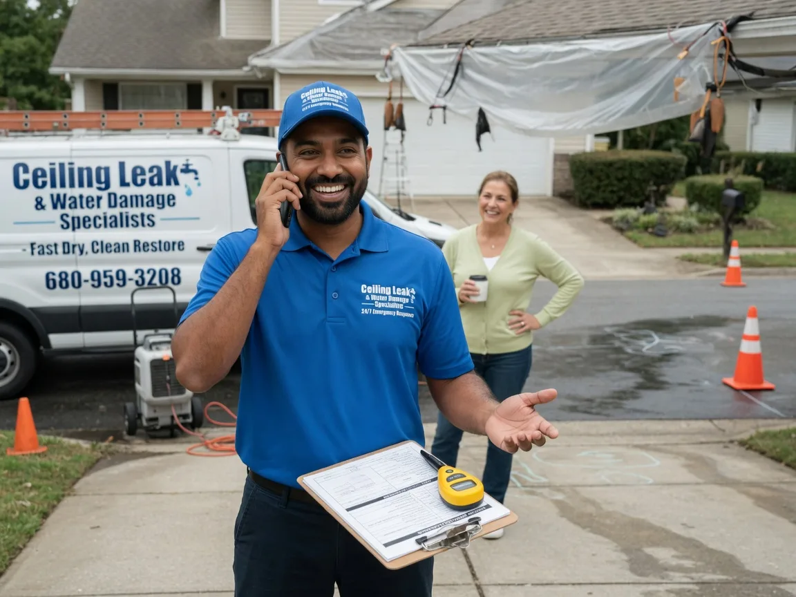 Ceiling Leak Cleanup Arapahoe, CO FAQs